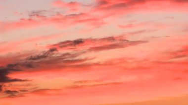 bulutlar günbatımı timelapse streç