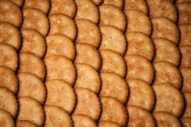 Yuvarlak çıtır kurabiye