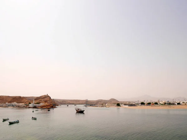 Σουλτανάτο του Ομάν, gouvernorate της τέφρας Sharqiyah, το λιμάνι της Sur, το Ayjah ψαροχώρι — Φωτογραφία Αρχείου