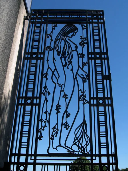 Oslo, Norveç - 19 Temmuz 2006: Iron gate Vigeland Park