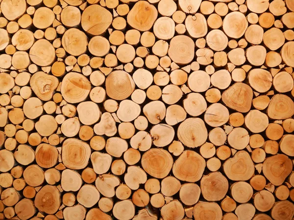 Yatay kesme kereste duvar arka plan