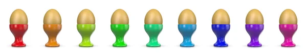 Egg Cup Series — Stock Photo, Image