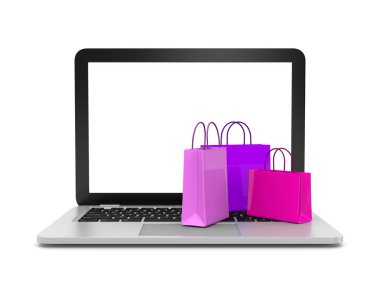 Çevrimiçi alışveriş kavramı