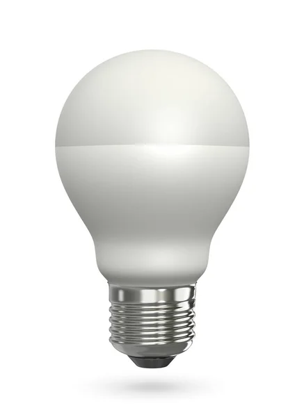 Lampada LED su bianco — Foto Stock