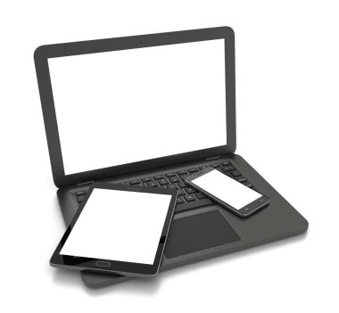 Beyaz ekran elektronik cihazlar