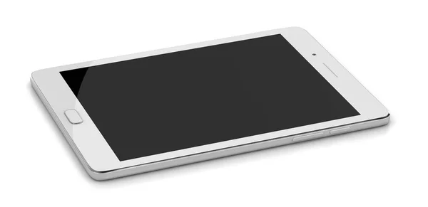 Beyaz tablet pc — Stok fotoğraf