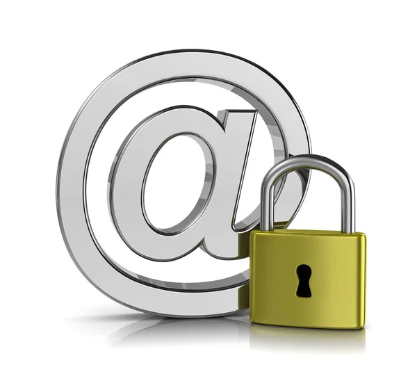 E-Mail-Sicherheitskonzept — Stockfoto