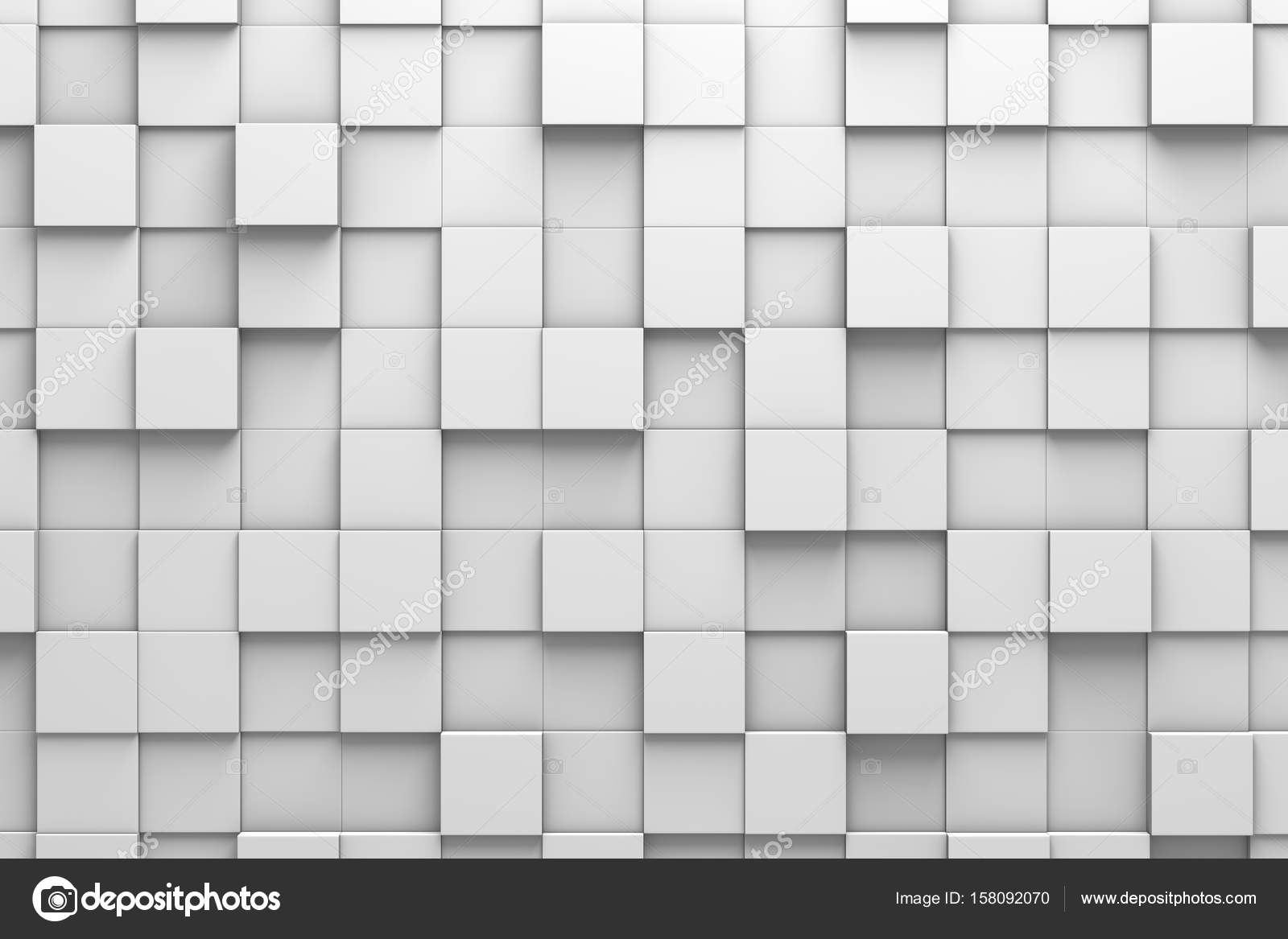 Squared Tiles 3D Pattern Wall Stock Photo by ©mrgao 158092070