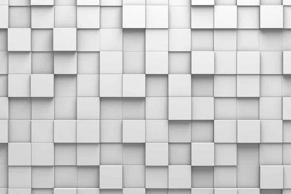 Quadratische Fliesen 3D-Muster Wand — Stockfoto