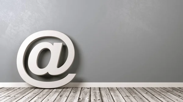 Símbolo de correo electrónico con Copyspace —  Fotos de Stock
