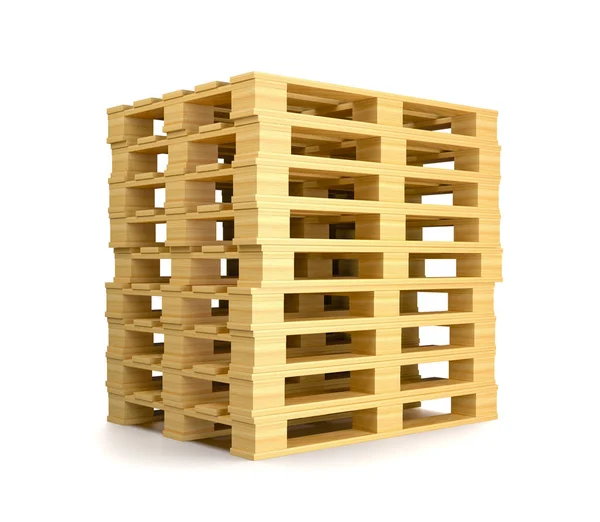 Pila di pallet — Foto Stock