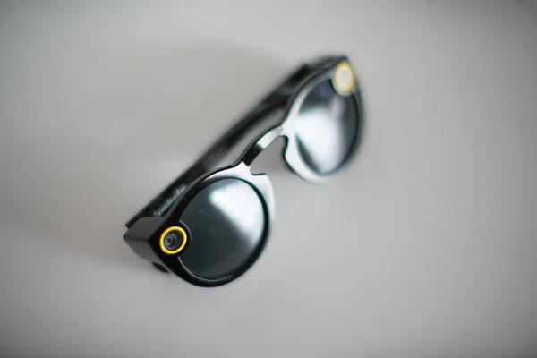 Snapchat Black Spectacles Stock Image