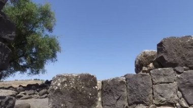 Synogogue İsrail'in antik taş duvar