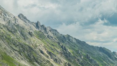 Dağ manzarası. Sibirya.