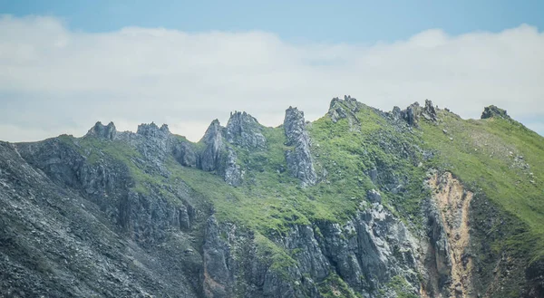 Dağ manzarası. Sibirya.
