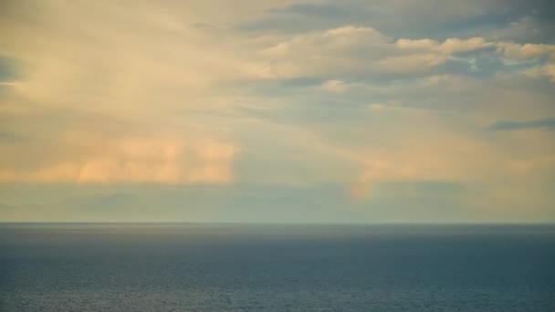 Prores Zonsondergang Tijd Lapse Zonnestralen Wolken Weergeven Sundown Landschap Siberië — Stockvideo