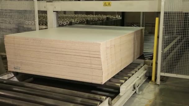 Prores Fabrication Meubles Machine Outil Industrielle Production — Video