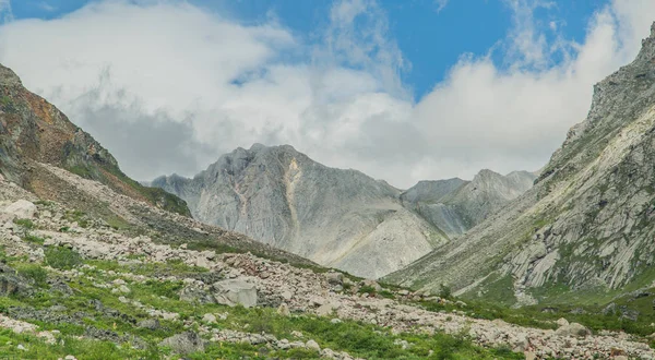 Dağ manzarası, doğa. Sibirya.