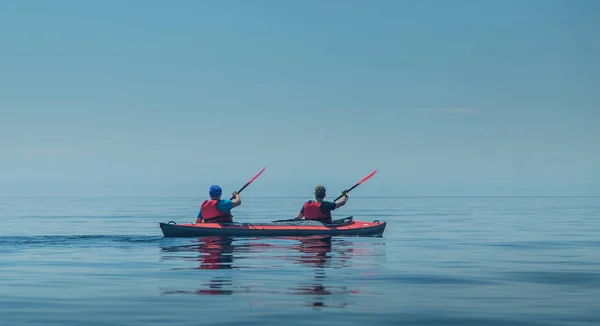 Kayak Lago Baikal Paisaje Siberia —  Fotos de Stock