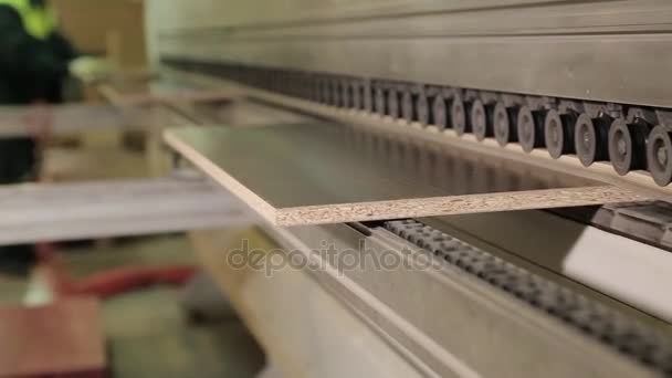 Prores Möbler Tillverkning Industriella Verktygsmaskiner Produktion — Stockvideo