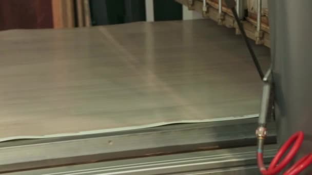 Prores Fabricación Muebles Máquina Herramienta Industrial Producción — Vídeos de Stock