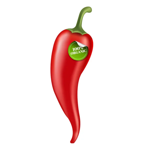 Pimenta de pimenta quente —  Vetores de Stock