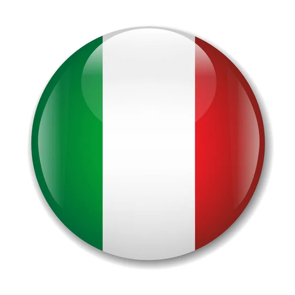 Mexicaanse vlag pictogram — Stockvector