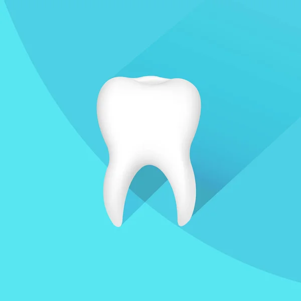 Ząb Logo z Gradient Mesh — Wektor stockowy