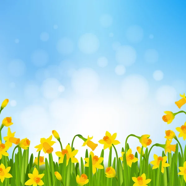 Affiche du printemps — Image vectorielle
