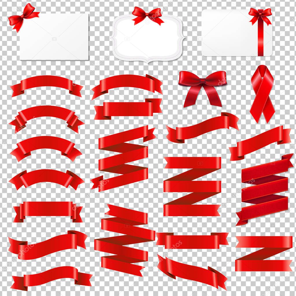 Red Ribbons Set