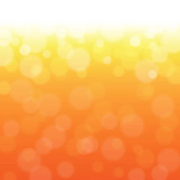 Malla de gradiente Bokeh naranja — Vector de stock