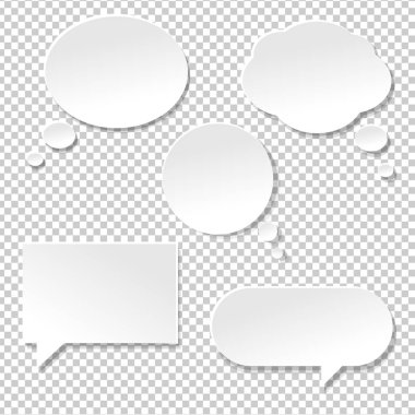 Konuşma balonu büyük set