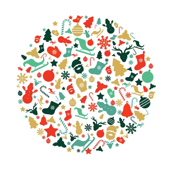 Noel top illüstrasyon