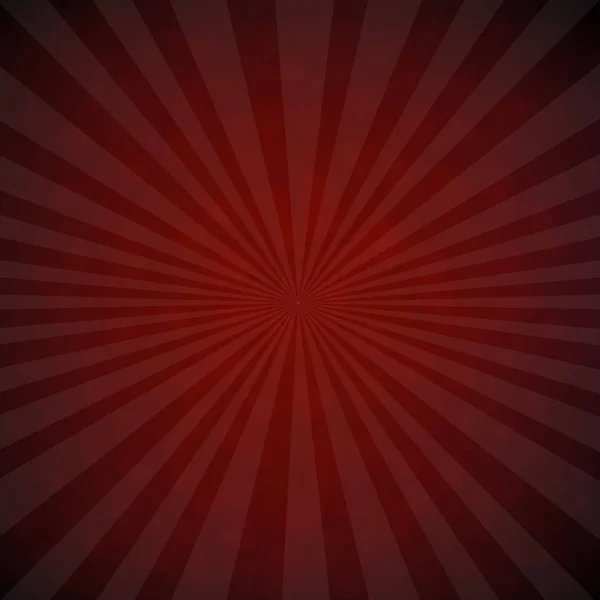 Tmavě Červený záblesk Retro plakát — Stockový vektor