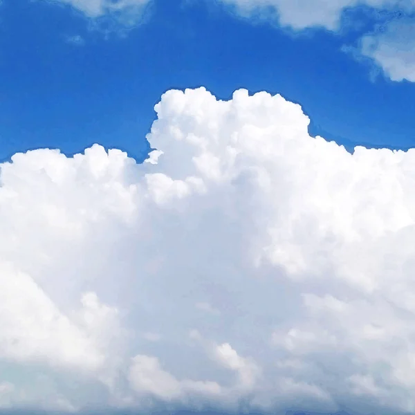 Ρεαλιστική απεικόνιση σύννεφα — Διανυσματικό Αρχείο