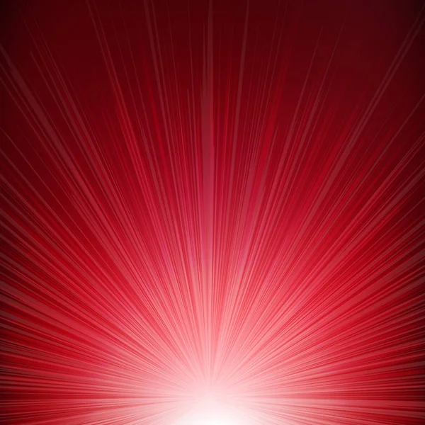 Coup de soleil rouge Contexte — Image vectorielle