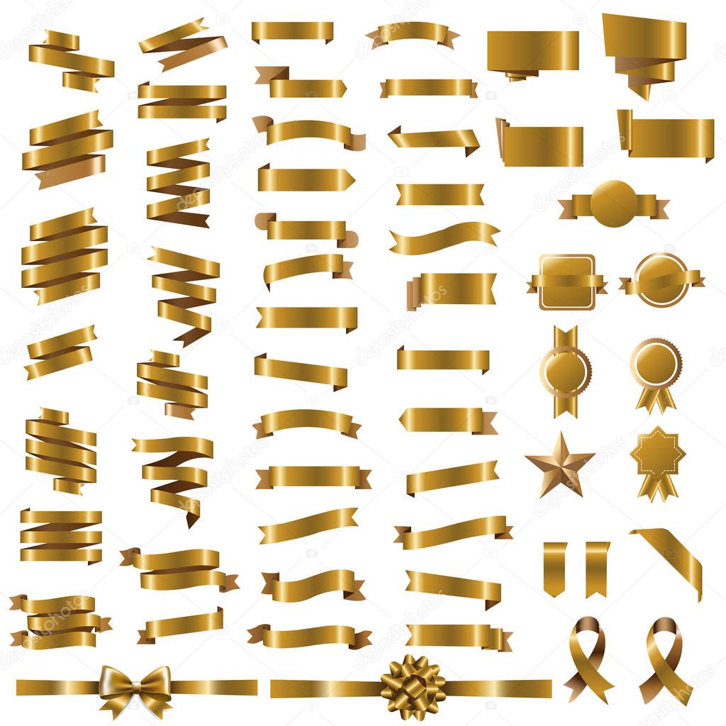 Golden Ribbon Set 