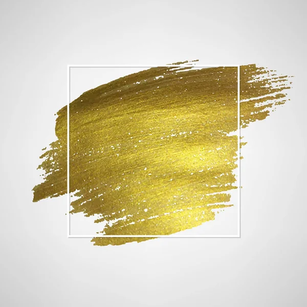 Affiche de vente avec Golden Blot — Image vectorielle