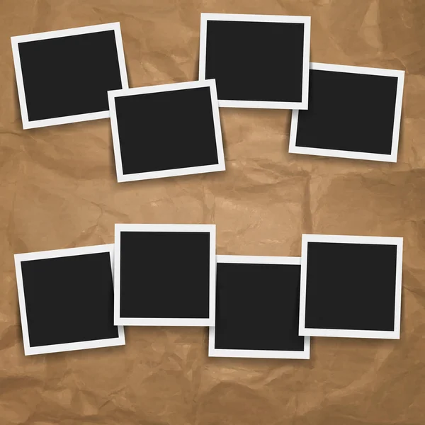 Photo Frame Sets Gradient Mesh Vector Illustration — Stock Vector