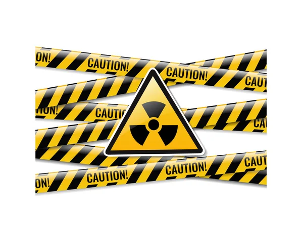 Danger Sign Isolated Transparent Background — Stock Vector