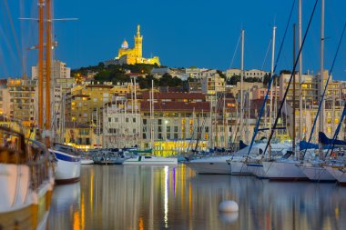 Marseille port yatlar