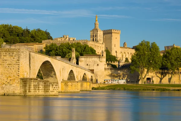 Avignon w letni wieczór — Zdjęcie stockowe