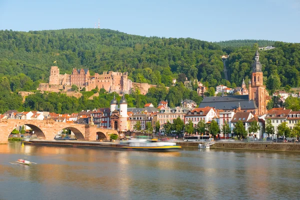 Heidelberg in een zomerdag — Stockfoto