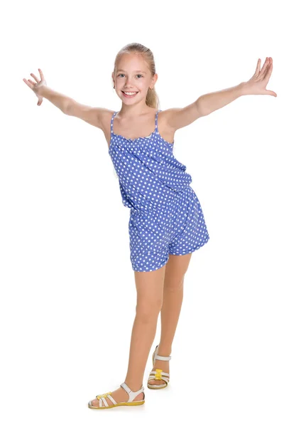 Happy young girl — Stock Photo, Image