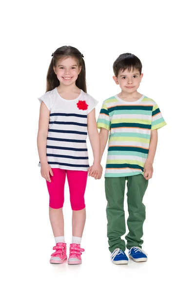 Dos niños de moda Imagen de stock