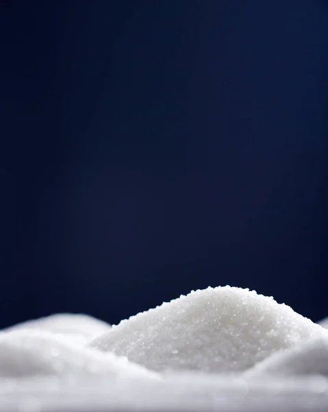 Closeup Sugar Piled Shape Hills Macro Background Image — Stock Photo, Image