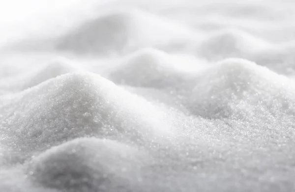 Closeup Sugar Piled Shape Hills Macro Background Image — Stock Photo, Image