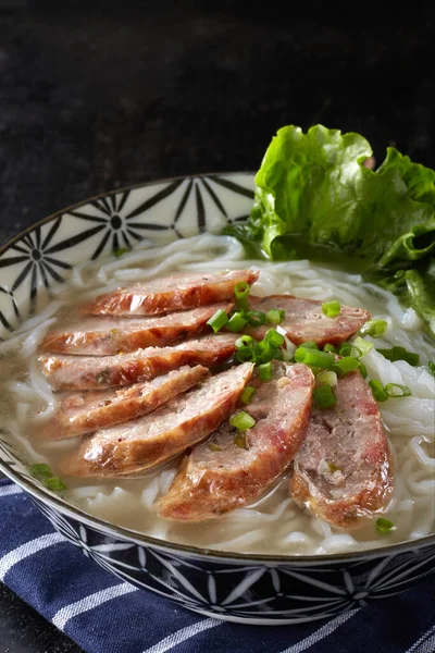 Chinesisches Essen Wurst Reisnudel — Stockfoto