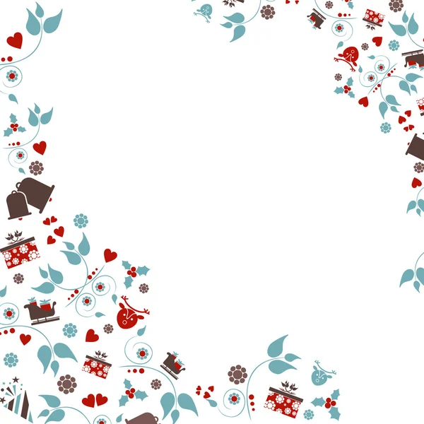 Vintage Christmas background — Stock Vector
