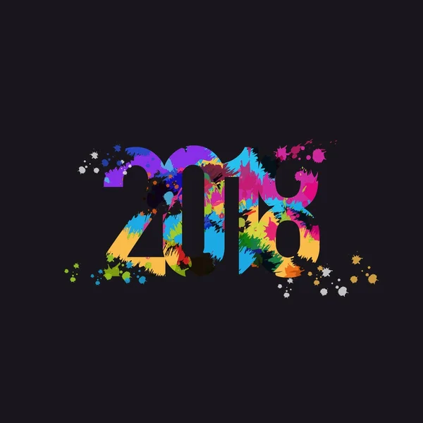 Antecedentes - Año nuevo 2018 — Vector de stock